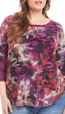 Long Sleeve Burnout Top