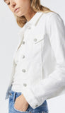 Samantha Denim Jacket - White