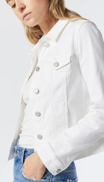 Samantha Denim Jacket - White