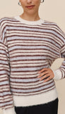Striped Crew Neck Sweater