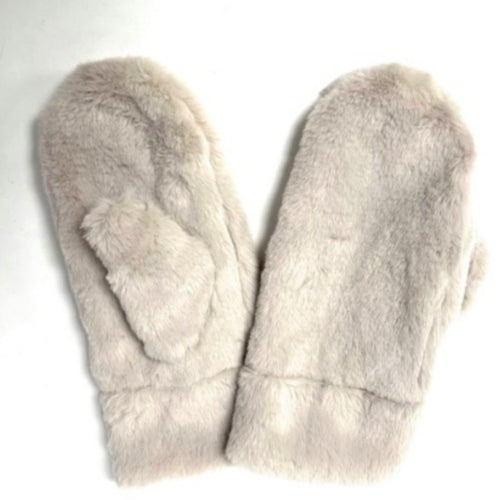 Faux Fur Mitten