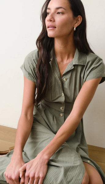 Nova Midi Shirt Dress