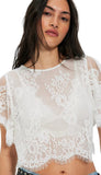 Lunar Ash Lace Top