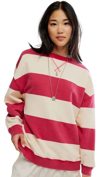 Classic Stripe Crew Wide