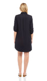 Roll Tab Shirtdress