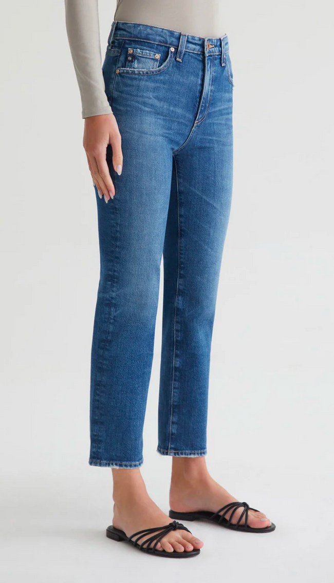 Saige Crop High Rise Straight - ALID