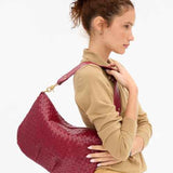 Moyen Messenger-Medium Woven Diagonal