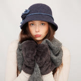 Faux Fur Mitten