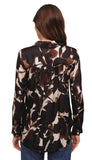 Long Sleeve Round Hem Button Down