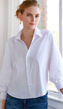 Cora Shirt Solid Silky Poplin