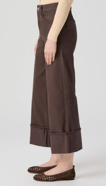 Sasha Ankle Wide Cuff- Rich Chocolate