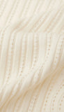 Tabitha Crochet Collar Long Sleeve Henley