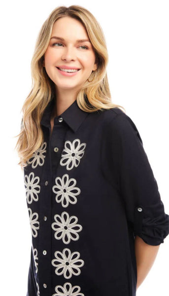 Roll Tab Shirtdress