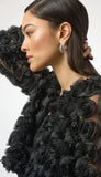 Rosette Embroidered Cover Up