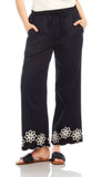 Scallop Drawstring Pants