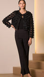 Rosette Embroidered Cover Up