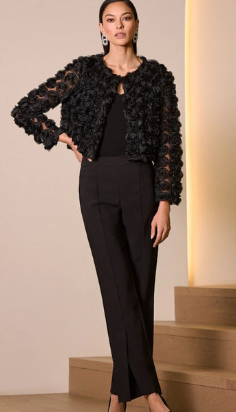 Rosette Embroidered Cover Up