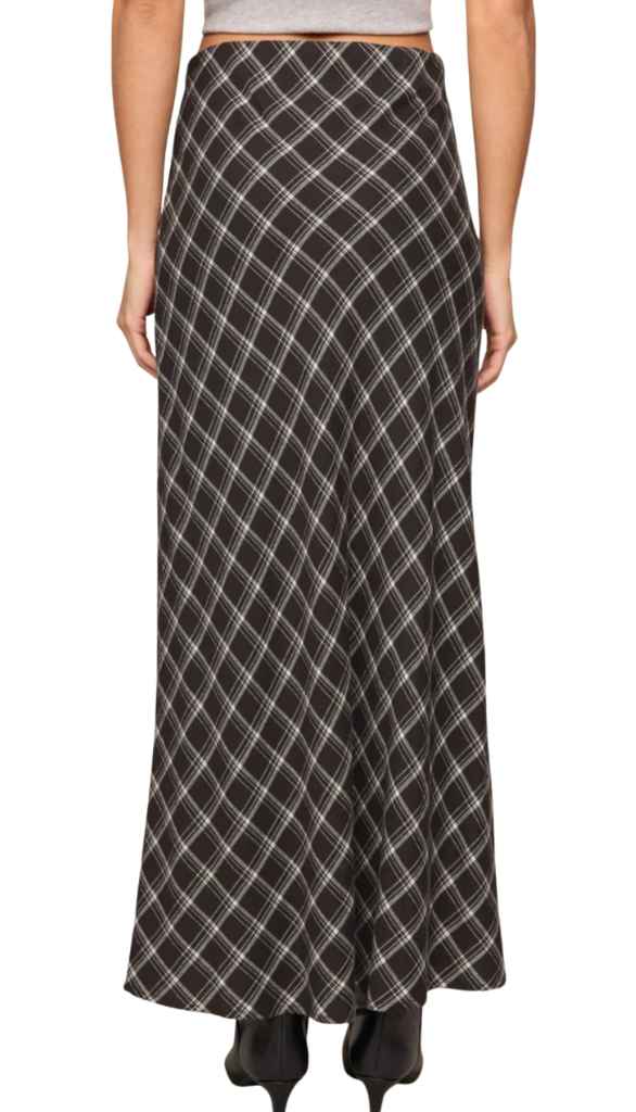 Europa Plaid Skirt