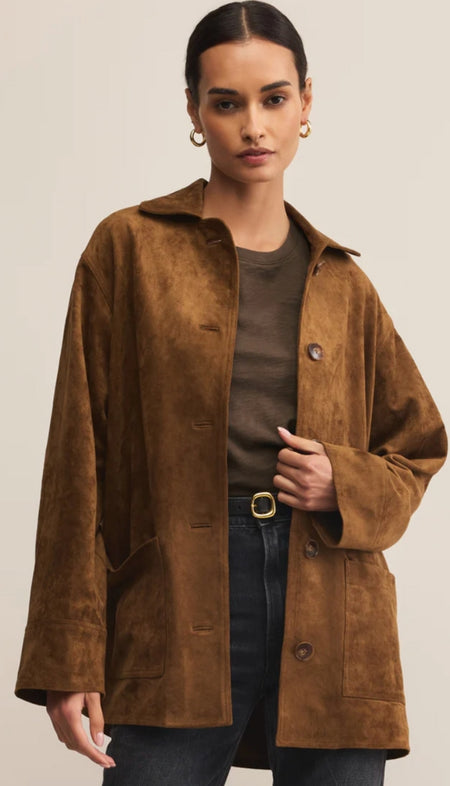 Trucker with Fray Hem