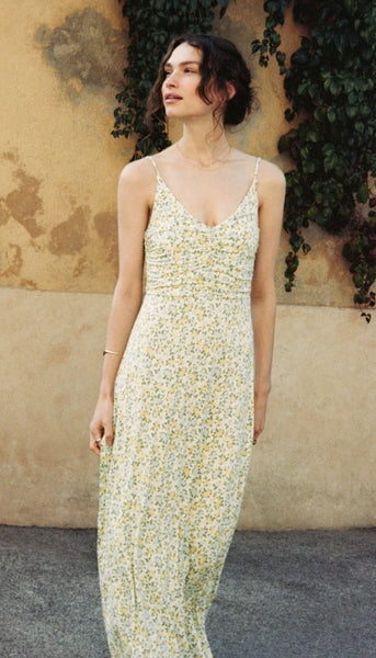 Faya Idra Ditsy Maxi Dress