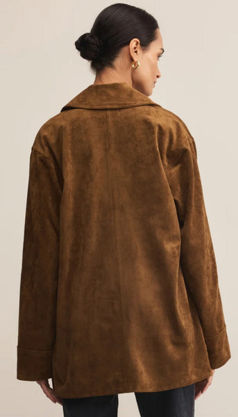 Decker Suede Chore Jacket