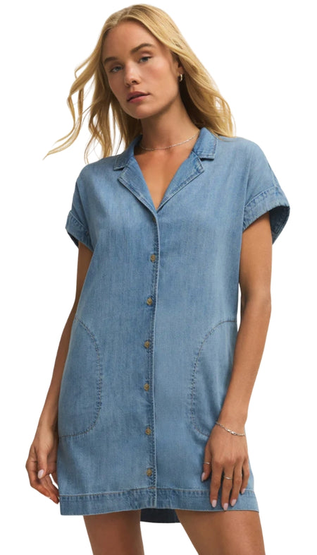 Reversible A-Line Dress With Pockets Alapage Boutique Reversible A-Line Dress With Pockets Alapage Boutique