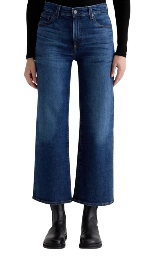 Saige Wide Leg Crop - Veiled