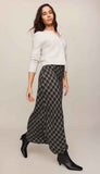 Europa Plaid Skirt