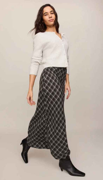 Europa Plaid Skirt