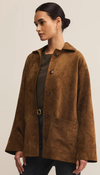 Decker Suede Chore Jacket