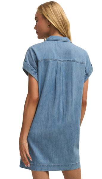 Napa Denim Mini Dress