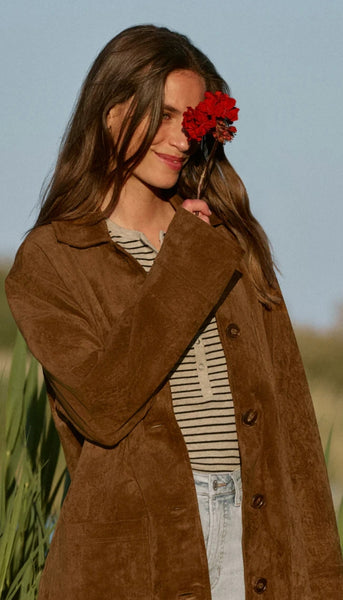 Decker Suede Chore Jacket