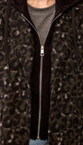 Car Coat With Removable Hood