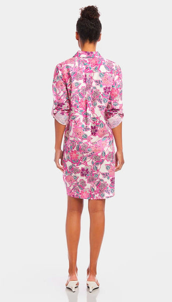 Floral Print Shirtdress