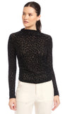Khami Velvet Shirred Top