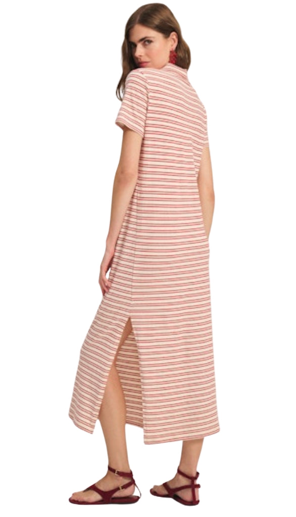 Short Sleeve Collared Dress