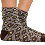 Floral Jacquard Trouser Sock