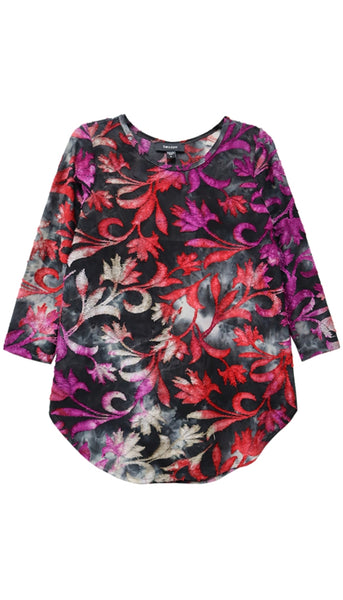 Long Sleeve Burnout Top