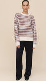 Striped Crew Neck Sweater