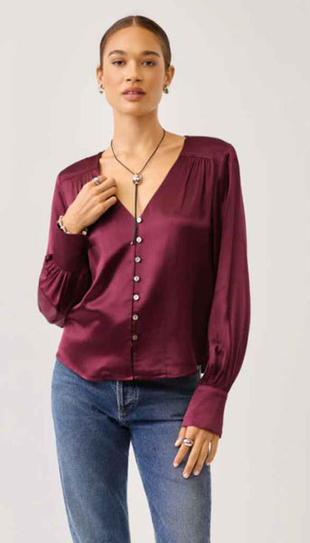 Jackie Shirred Top
