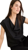 Drape Neck Day Gloss Tee