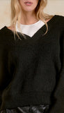 Deep V-Neck Sweater