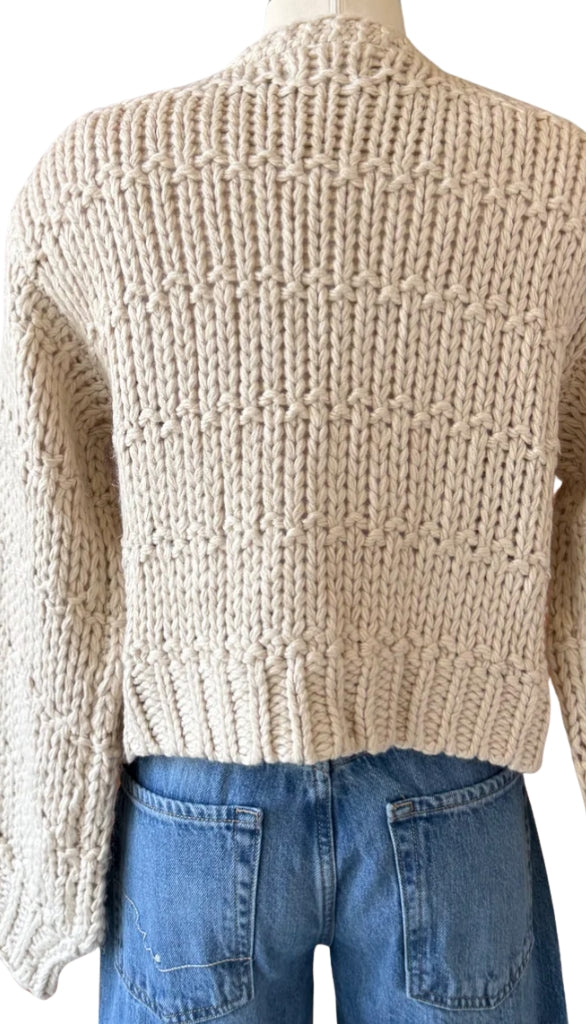 Innerbloom Handknit Open Cardigan