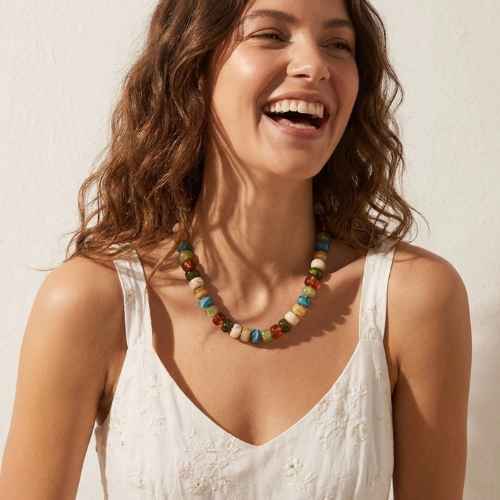 Chunky Autumn Coast Necklace