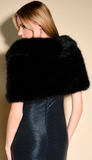 Faux Fur Cape