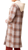 Car Coat With Removable Hood