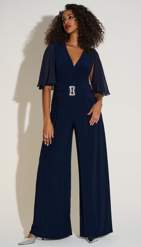 Sleeveless Wide Leg Jumpsuit