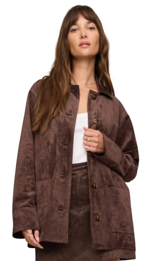 Decker Suede Chore Jacket