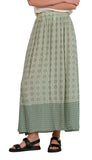 Tiered Midi Skirt