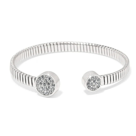 Meridian 2 Tone Hoop Earrings